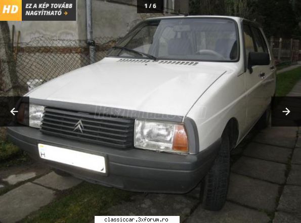 Anunturi din Ungaria - Citroen Visa 650 cu motor in 2 cilindri ca la - Anunturi vazute pe net