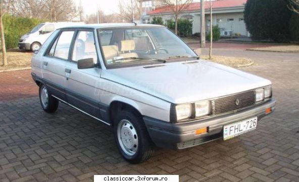 Anunturi din Ungaria - Un Renault 11 GTL din 1984, cu acte. foarte - Anunturi vazute pe net