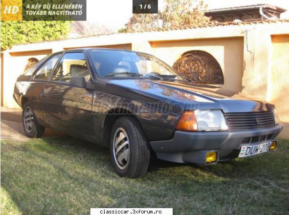 Anunturi din Ungaria - Renault Fuego GTX la 1850 euro. Pret foarte bun! - Anunturi vazute pe net