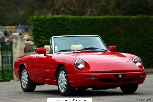 Anunturi internationale de pe net - Alfa Spyder, cu doar 16000 km! - Anunturi vazute pe net