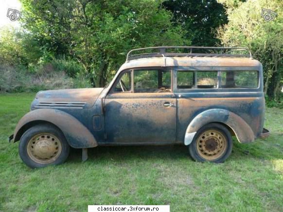 Anunturi internationale de pe net - Renault Juvaquatre 1000 eur - Anunturi vazute pe net
