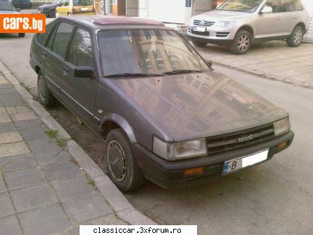 Anunturi internationale de pe net - Toyota Corolla cu GPL , fab 1987 la 300 euro - Anunturi vazute pe net