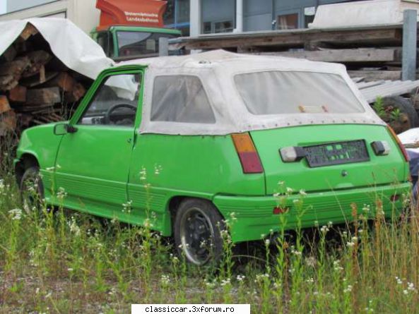Anunturi internationale de pe net - Renault 5 cabrio din prima generatie - Anunturi vazute pe net