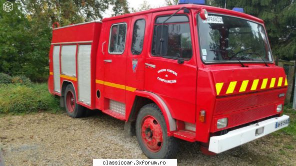 Anunturi internationale de pe net - Fourgon Incendie Pompier - Anunturi vazute pe net