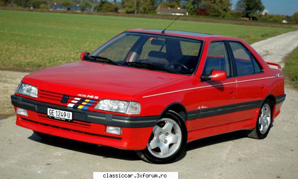 Are cineva in Romania asta un Peugeot 405 MI16 ? - uite o poza cum arata un exemplar - Am vazut prin Romania