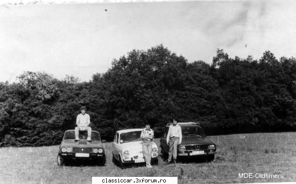 Arhiva foto - MDE-Oldtimers - Tot in 1992, trei proaspeti soferi - File de istorie