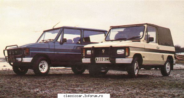 Aro - Am gasit doua poze cu Aro10 mk2 cu embleme Dacia - Prezentare masini