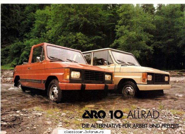 Aro 10.1 din 1981 - Se pare ca totusi caramiziul Rosu 275 a aparut - Reconditionari si Restaurari