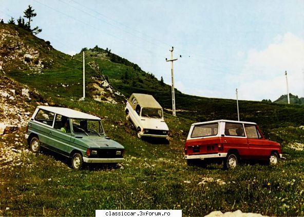 Aro 10.1 din 1981 - Verde Sevigne 57, Alb 101, Rosu carmin 250 - Reconditionari si Restaurari