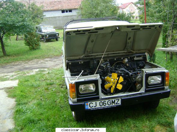 Aro 10.1 din 1981 - Aici se vad cele doua platbande care strang - Reconditionari si Restaurari