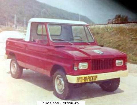 Aro 10.1 din 1981 - Alt prototip rosu. Ce rosu este asta? Ca pentru - Reconditionari si Restaurari