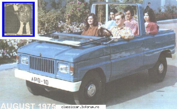 Aro 10.1 din 1981 - Mai mult ca sigur acelasi masina! Apare in doua - Reconditionari si Restaurari