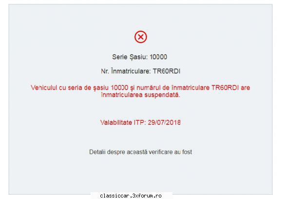 Aro 10.4 / '88 Blue - Deocamdata se suspenda inmatricularea, suspendare - Prezentare masini