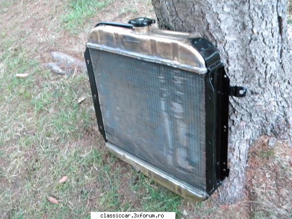 Aro M 461C - rediatorul de racire curatat si vopsit pe - Reconditionari si Restaurari