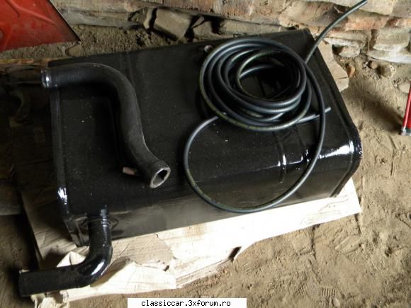 Aro M 461C - restaurare rezervor. curatat, vopsit cu - Reconditionari si Restaurari