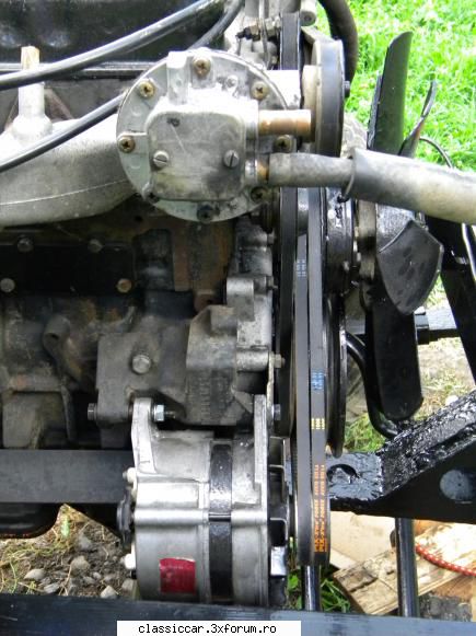 Aro M 461C - curelele montate pe motor - Reconditionari si Restaurari
