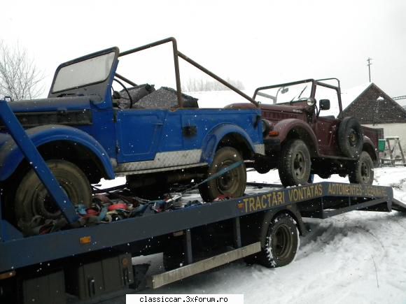 Aro M 461C 185 cp + M 59 - Cea bordo este Aro M 461C, an fabr.1974, iar cea - Prezentare masini