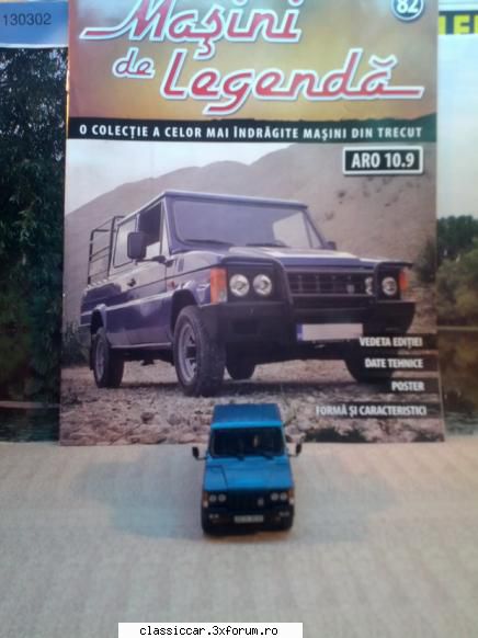 Atelierul lui Prognosis - ARO 10.9 � revista 82 DeAgostini Romania Una - Modelism si machetute