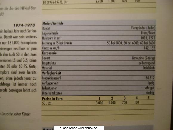Audi 50...merita ? - Masinile anilor '70-80 acuma trebuiesc cumparate - Discutii libere