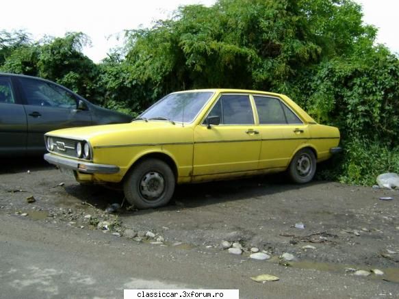 Audi 80 GL, din prima serie - Nu se mai circula cu ea, de vreun an - Am vazut prin Cluj-Napoca