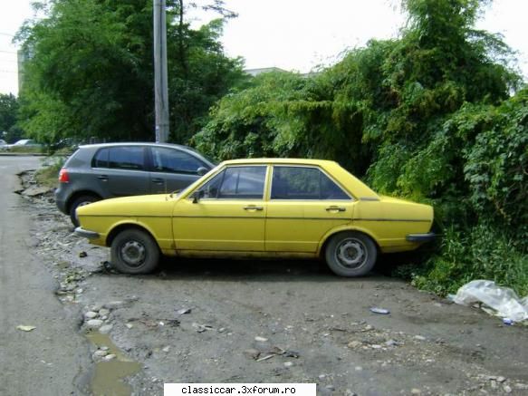 Audi 80 GL, din prima serie - Mie-mi place modelul asta! Si nici macar, nu-i - Am vazut prin Cluj-Napoca