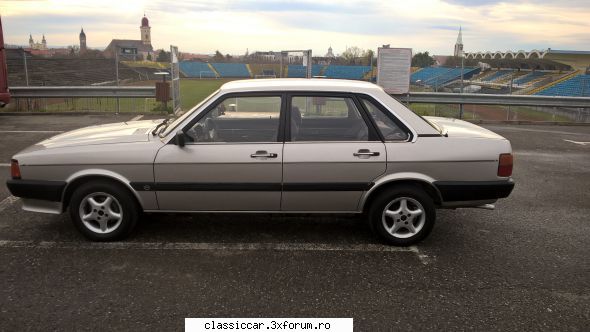 Audi 80 LS, 1985, ultima noutate - Din laterALA STG - Prezentare masini