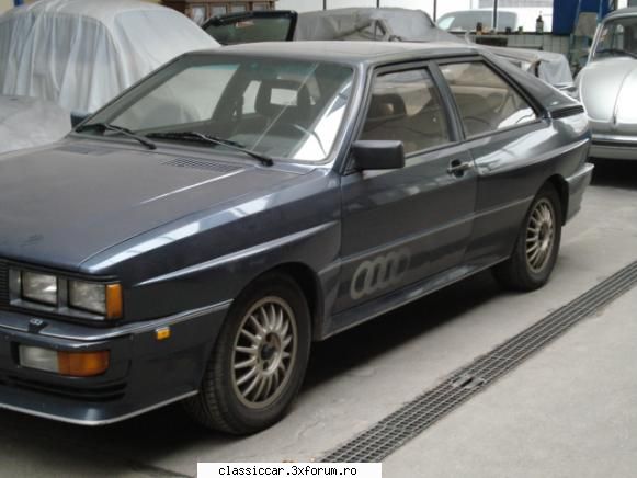 Audi Coupe GT - Audi Uhr Quattro bj 81 original Sta la mine - Prezentare masini