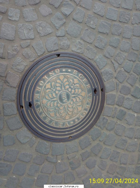 Austria - Germania (Europa Park) 2024 - Iata ce design are un banal capac de canal - Drumetii prin Mioritic