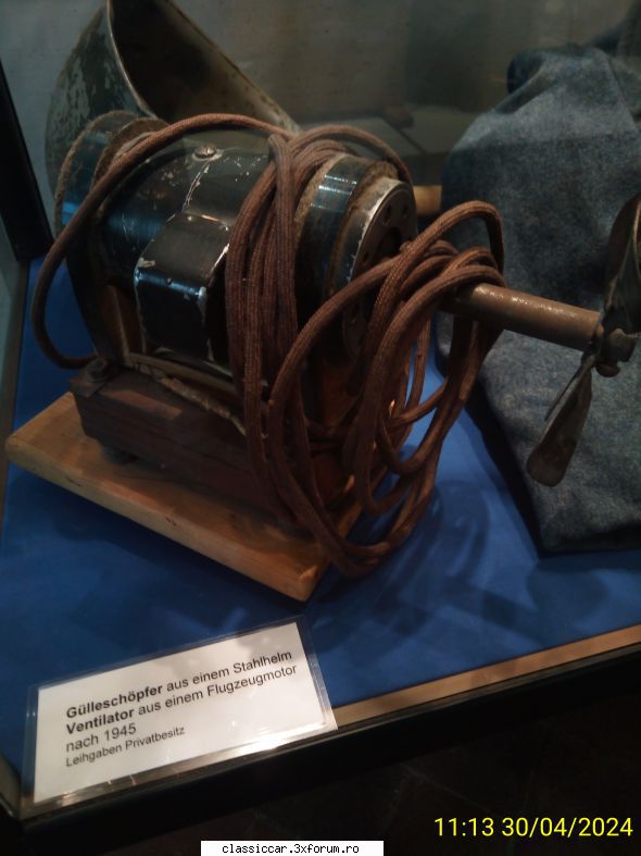 Austria - Germania (Europa Park) 2024 - Apoi, un ventilator facut din demaror de - Drumetii prin Mioritic