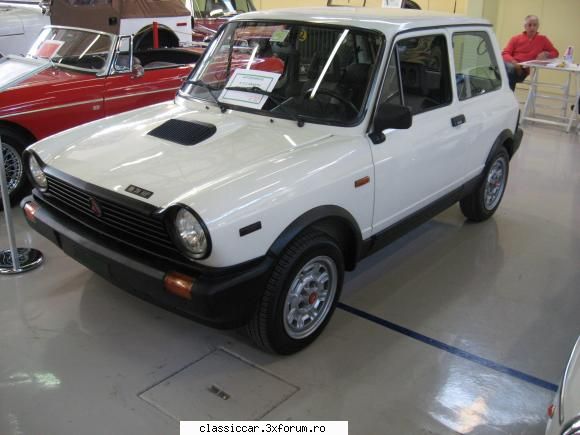 Autobianchi - Autobianchi A 112 Abarth asa ar trebuii sa arate - Am vazut prin Cluj-Napoca