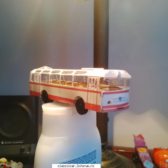 Autobuz TV 2U 1/87 - Aproape de versiunea finala - Modelism si machetute