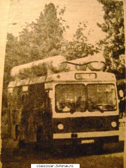 Autobuze cu gaz metan - Tot Ikarus 6, dar erau si Skode - File de istorie