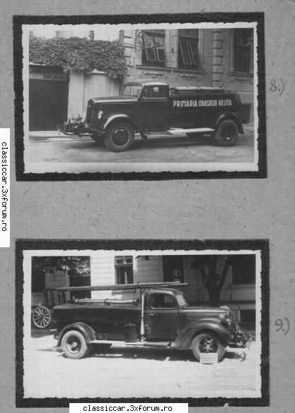 Autospeciale de pompieri - Misu de Cluj - File de istorie