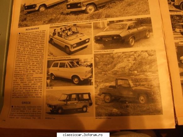Autoturisme de teren ARO - gasite pe net intr-un ziar grecesc de limba - File de istorie