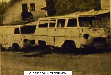 Autoutilitarele TV - epave in anii '80 - File de istorie