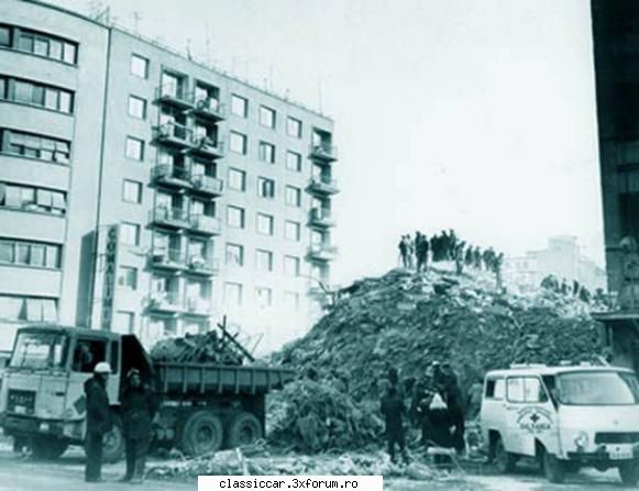Autoutilitarele TV - cutremur '77 roman diesel si salvare TV - File de istorie