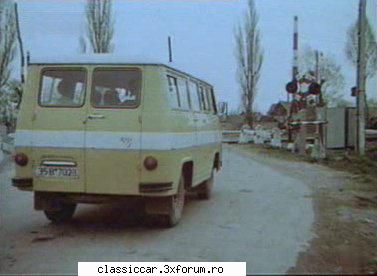 Autoutilitarele TV - Microbuz TV 12 in filmul Fapt Divers (1984) - File de istorie