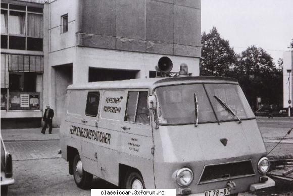 Autoutilitarele TV - In poza: TV41 in Germania, Potsdam parca, in 1979 - File de istorie