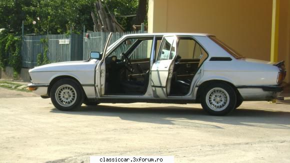 BMW E-12, UN ALT "RECHIN" in BUCURESTI - MEN - Prezentare masini