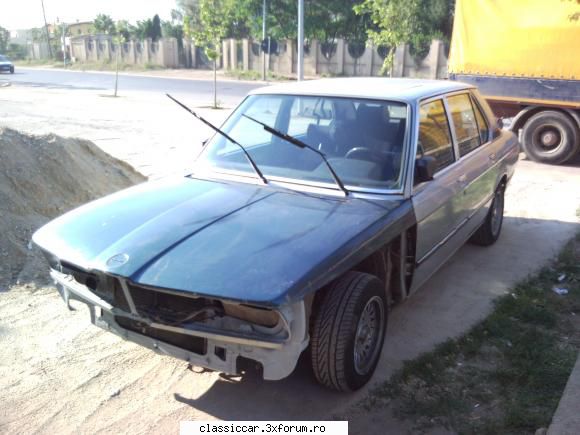 BMW E-12, UN ALT "RECHIN" in BUCURESTI - Poze cu restaurarea - Prezentare masini