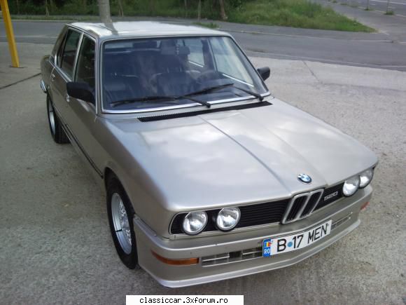 BMW E-12, UN ALT "RECHIN" in BUCURESTI - MEN - Prezentare masini
