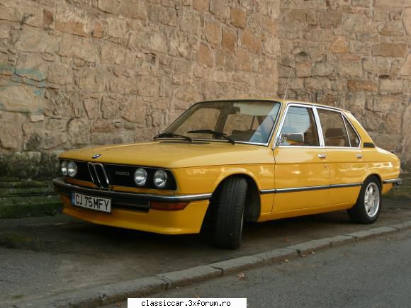 BMW E12, 520/6 din 1979 - poza recenta am iesit un pic la plimbare ptr.ca - Prezentare masini