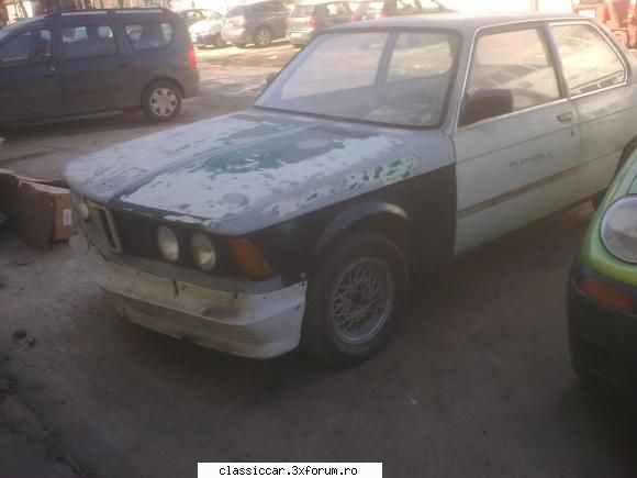 BMW E in devenire - nu mai am rabdare sa o si vopsesc mai repede si - Reconditionari si Restaurari