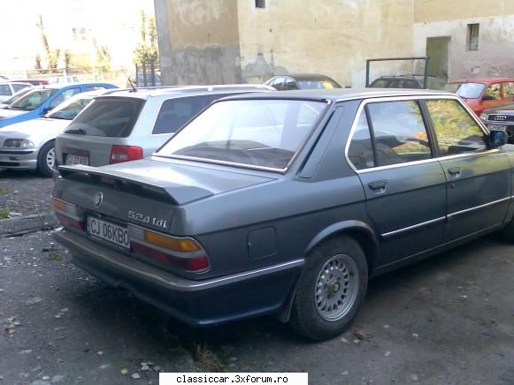 BMW seria 5 - un seria cu bodykit BBS....o parte din el ....tot - Am vazut prin Cluj-Napoca