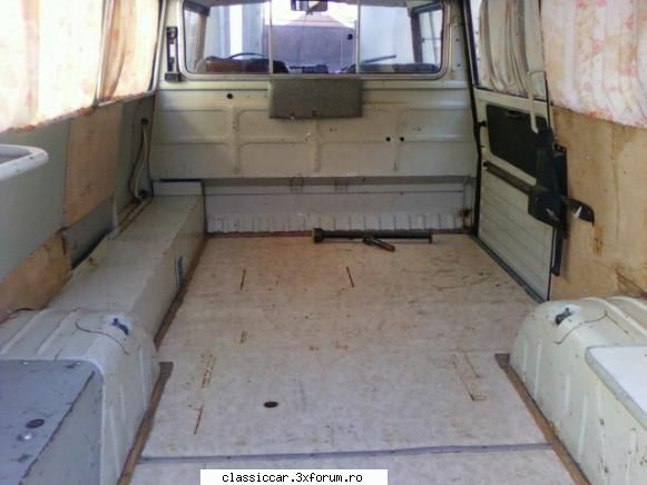 Barkas - e scos tot din el am si banchetele tre sa le pun - Prezentare masini