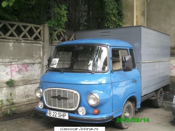 Barkas B1000 - Camioneta - Azi a iesit in trafic.......... Poze dupa - Prezentare masini