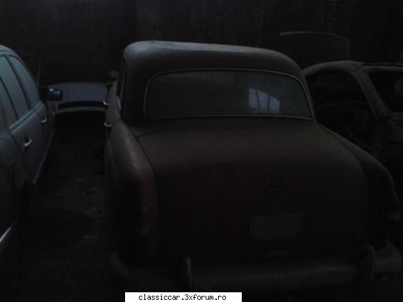 Barn finds in Belgia - mercedes ponton - Din lumea larga