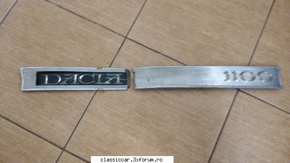 Bazar - piese diverse de vanzare - Sigla Dacia lei - Vanzari  piese si accesorii