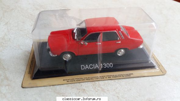 Bazar - piese diverse de vanzare - Macheta Dacia DeAgostini, sigilata, fara - Vanzari  piese si accesorii