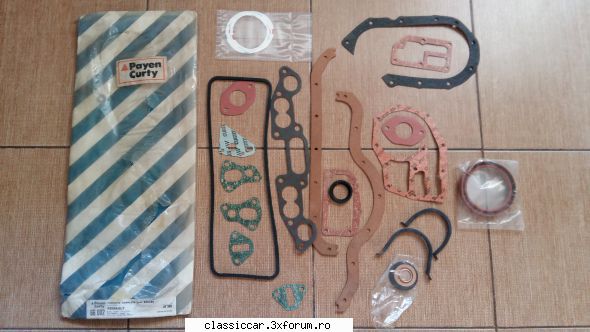 Bazar - piese diverse de vanzare - Set garnituri RENAULT 5, RENAULT 5TL - Vanzari  piese si accesorii